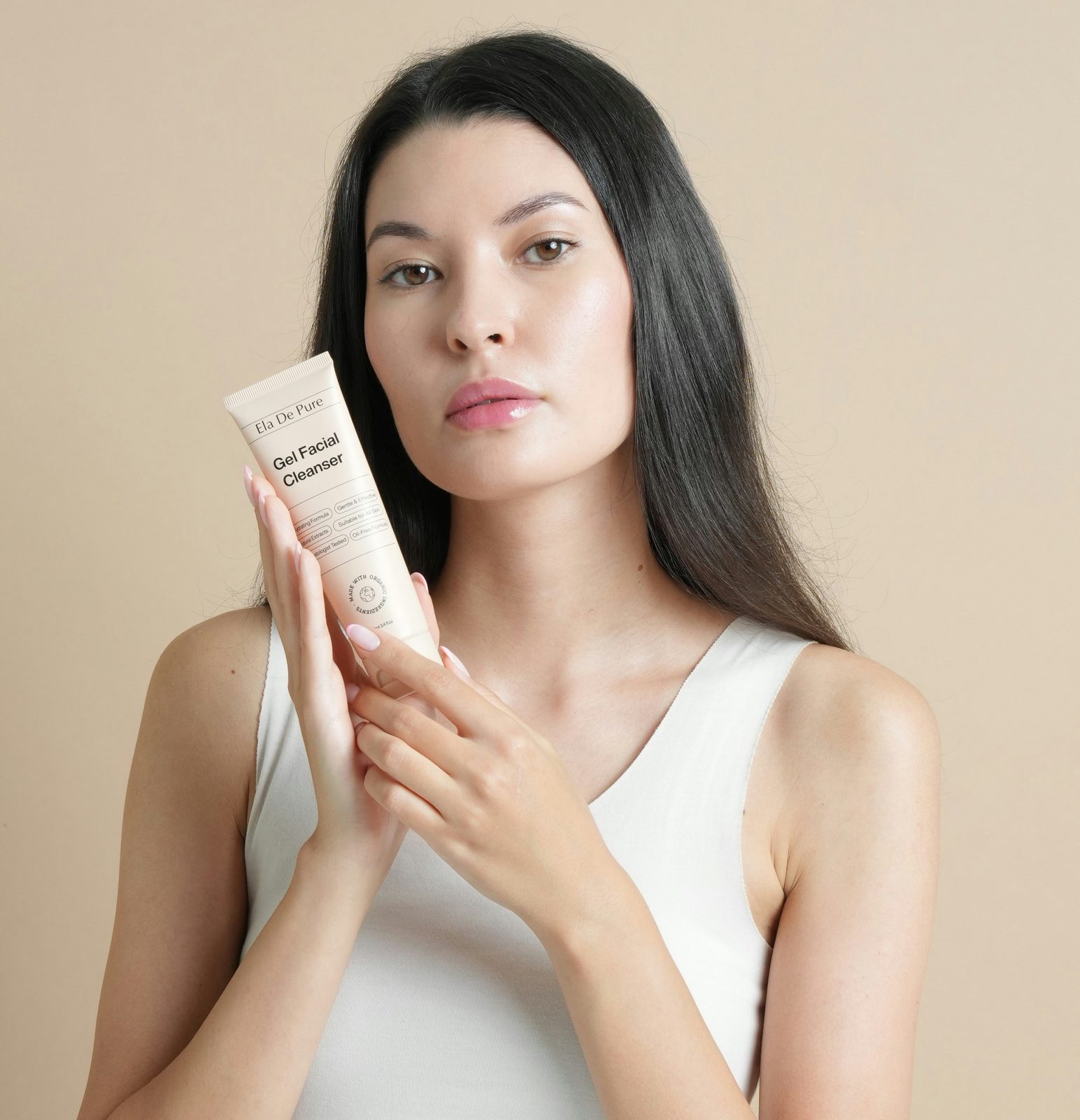 Skincare routine for healthy radiant skin